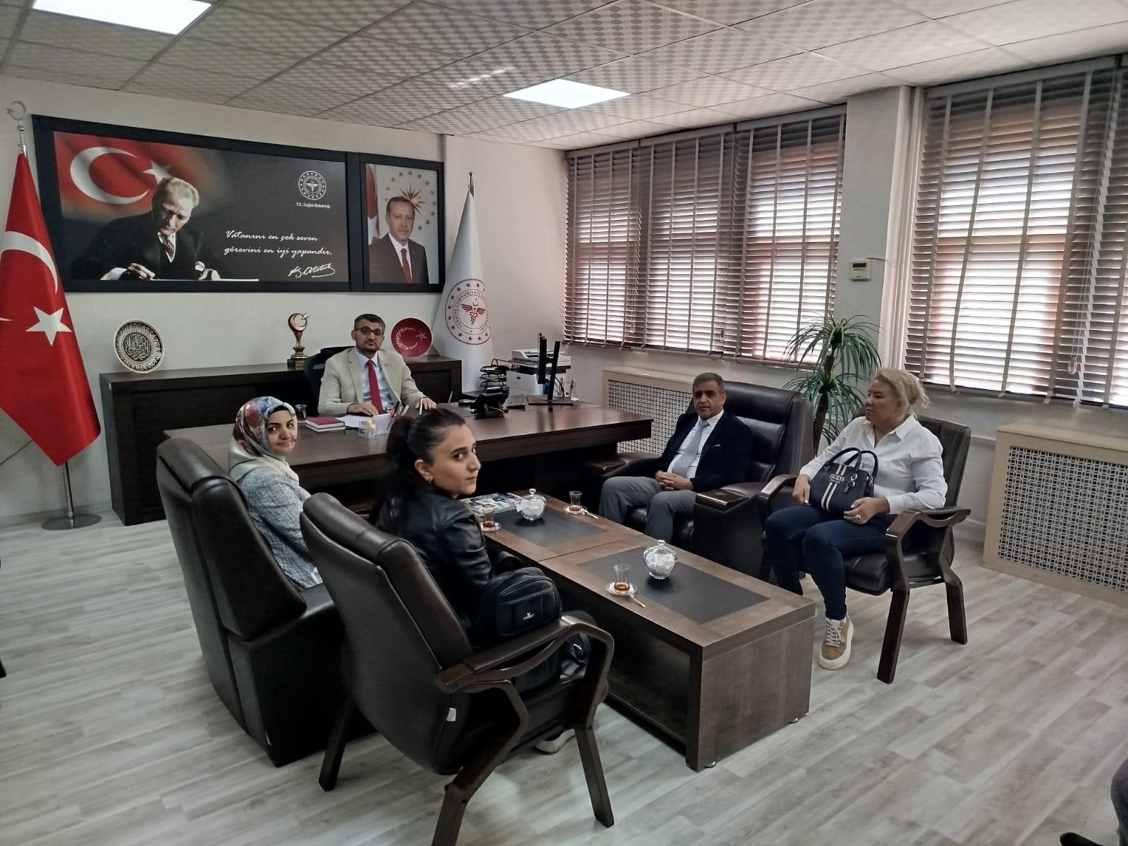 Fakültemizden Siirt İl Sağlık Müdürlüğü ve Siirt Eğitim ve Araştırma Hastanesine Ziyaret